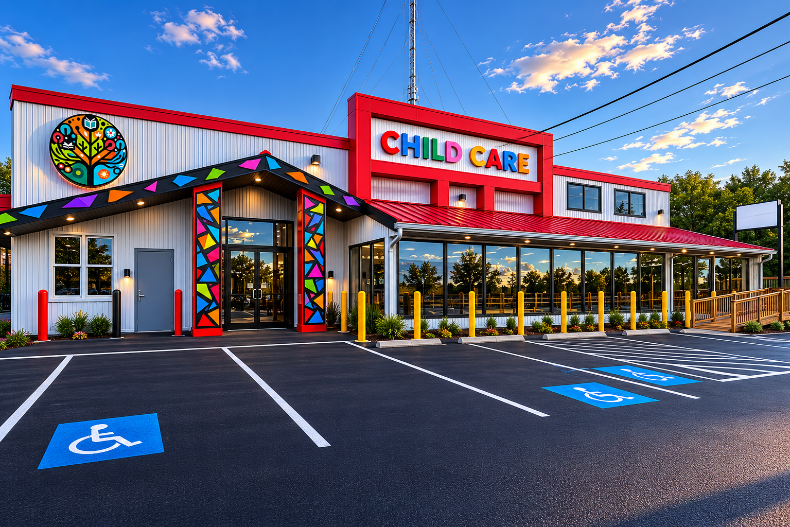 6711 Old Branch Ave Camp Springs MD  future childcare center after renovation